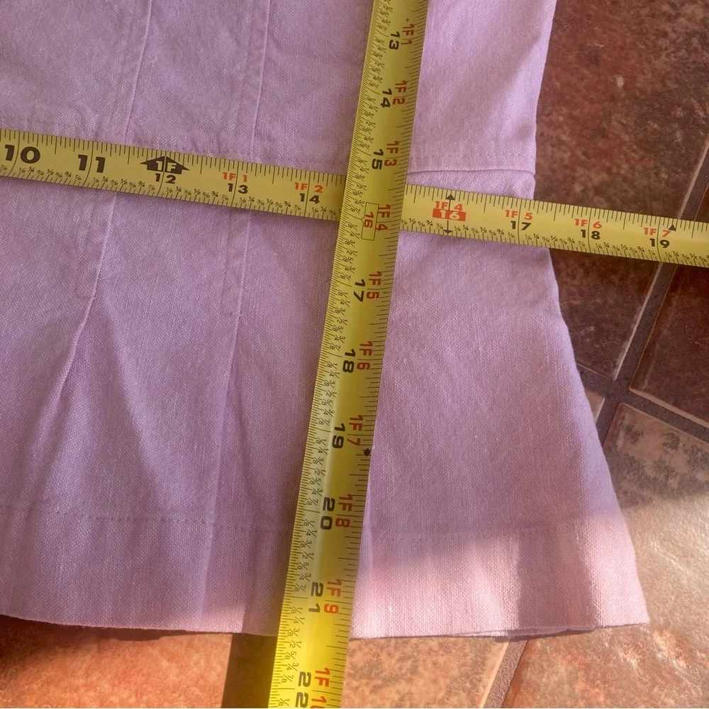 per una marks and spencer jacket vintage pink Linen/Cotton/Elastane Size:14 - Picture 14 of 14